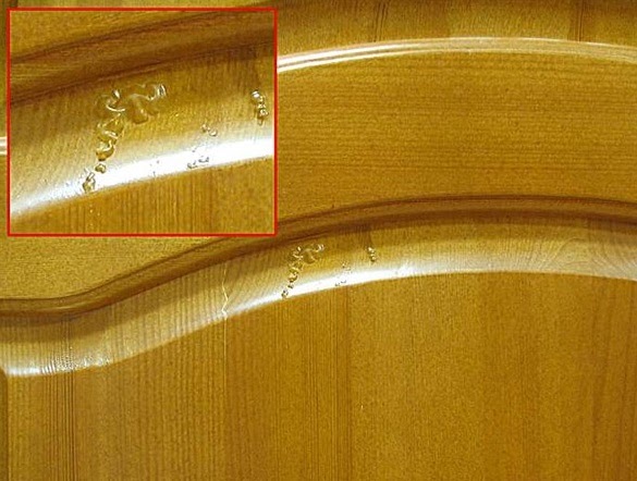 Вздутие экошпона