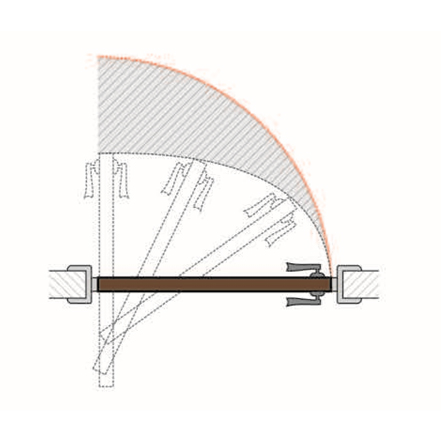 Механизм открывания рото двери