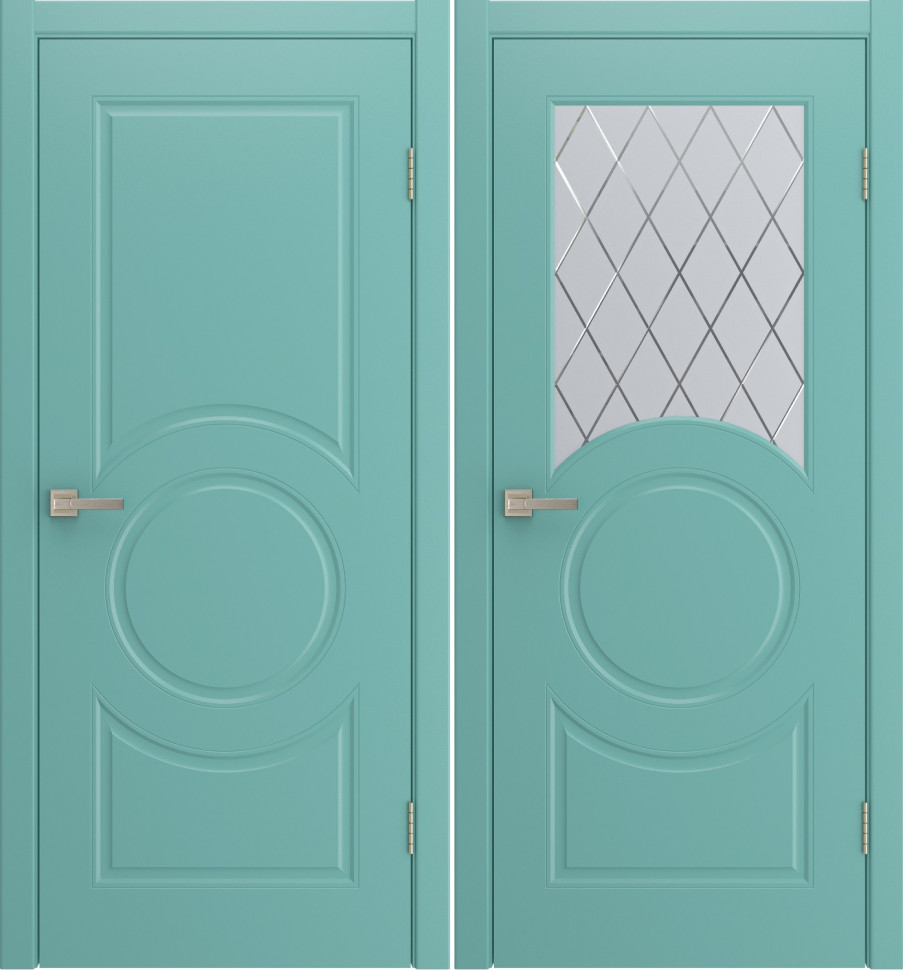 Окрашенные двери