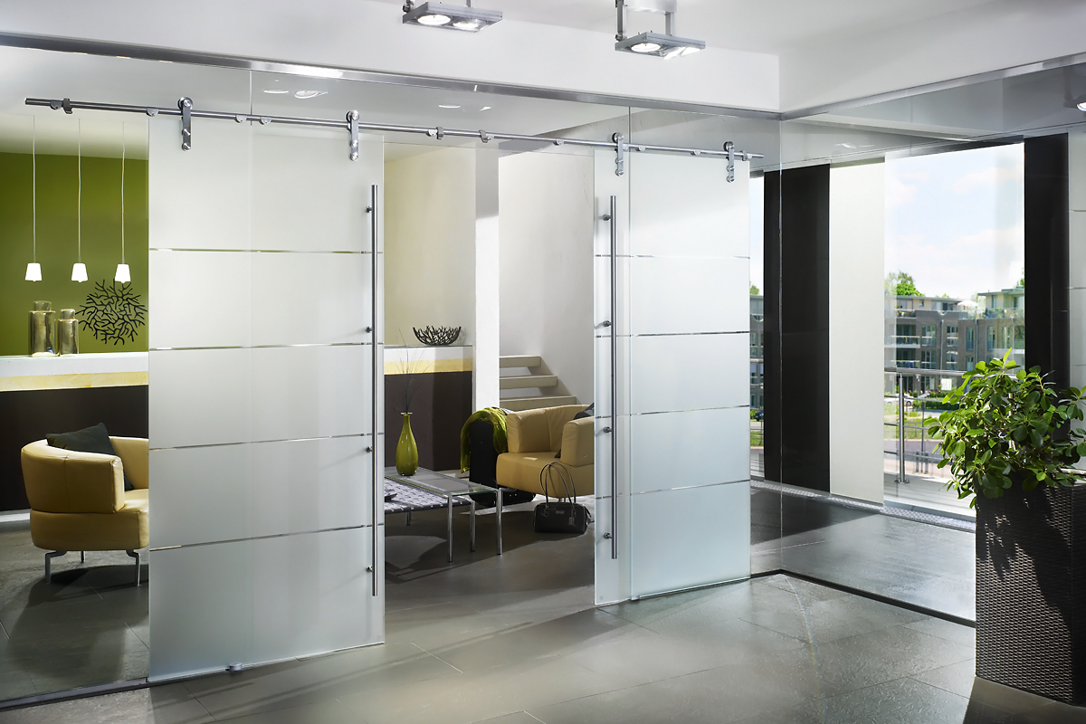 Раздвижные двери для офиса