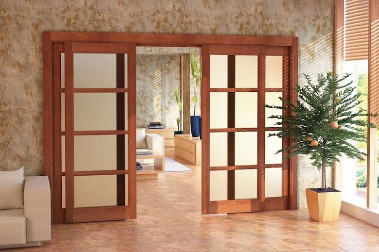 Двойные двери - добавьте больше креатива в жилое пространство