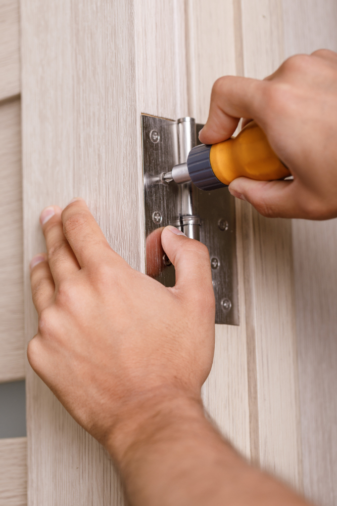 Устранение скрипа межкомнатной двери