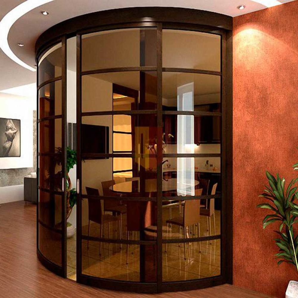 Радиусные межкомнатные двери