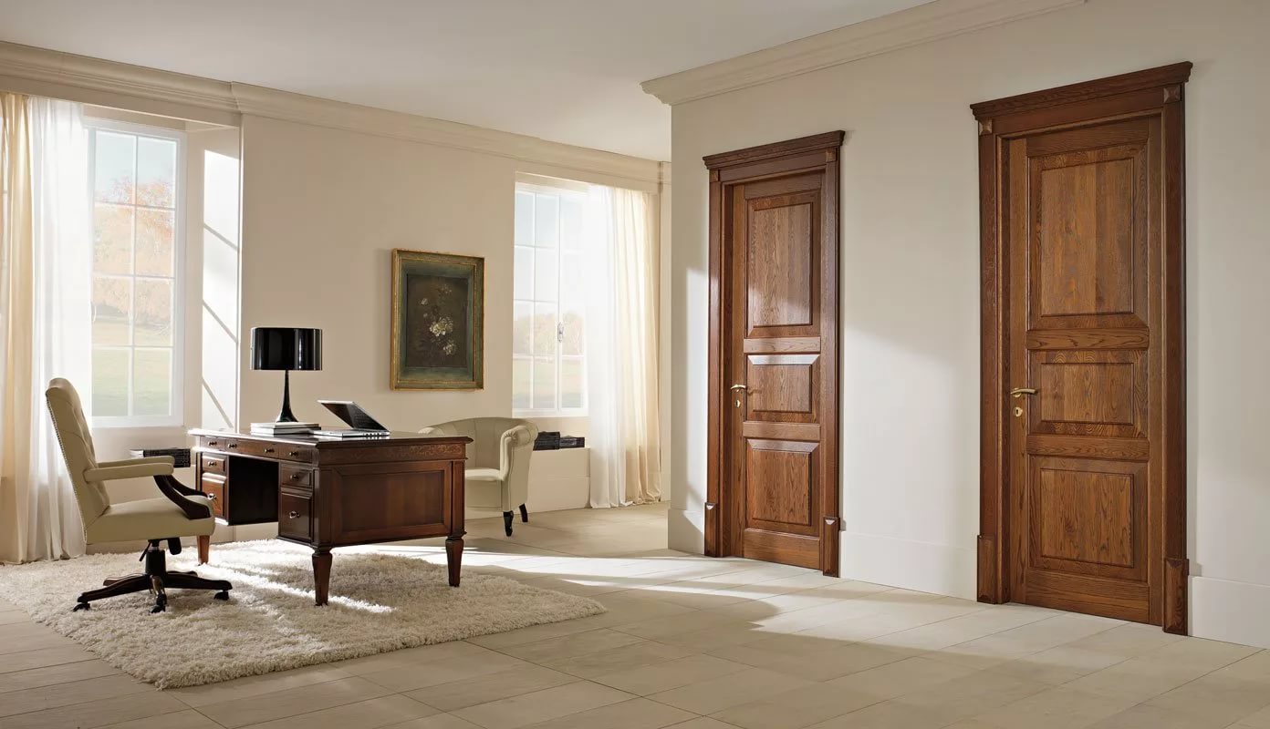 Межкомнатные двери из натурального массива дуба и сосны