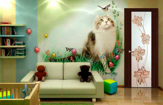 Как выбрать дверь для детской комнаты