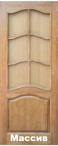 Дверь из цельного массива