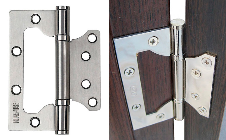 Накладные петли для межкомнатных дверей