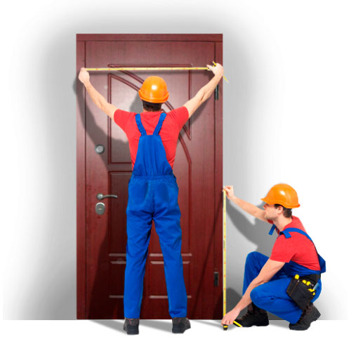 Установка входной двери