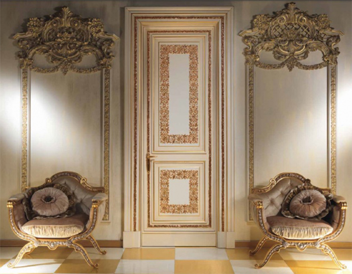 Двери в в разном стиле для санузла