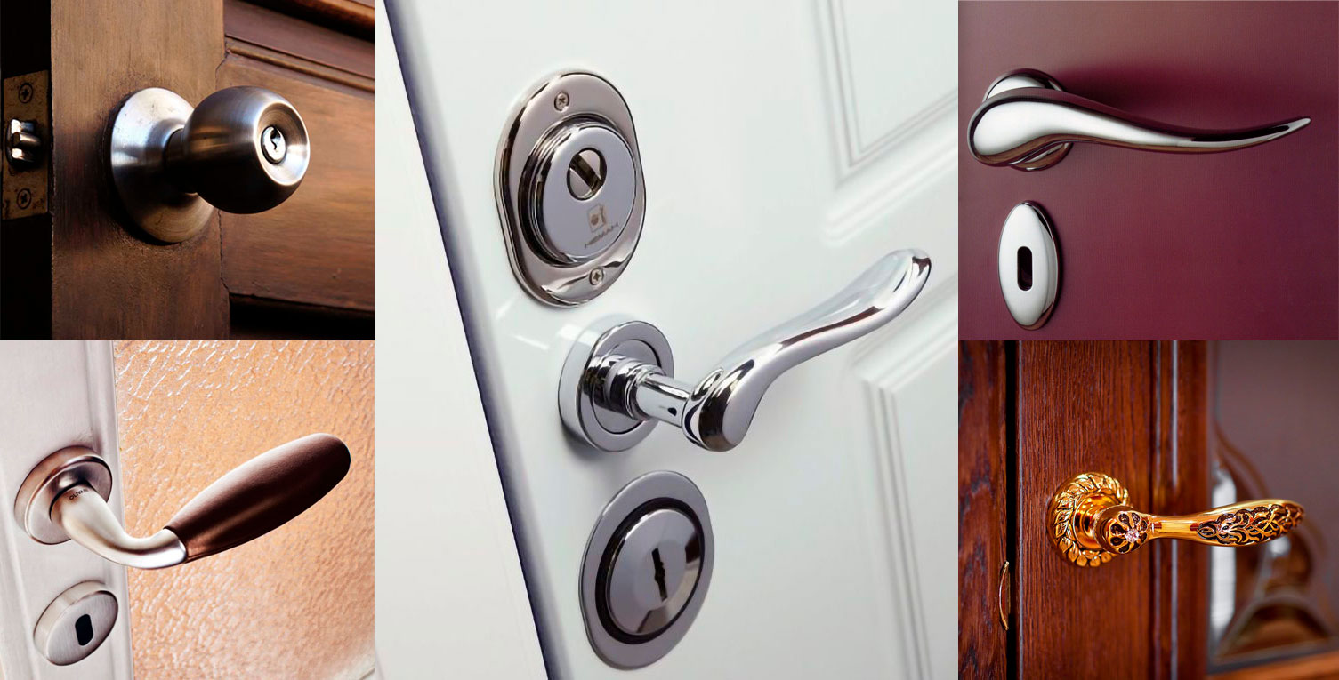 Разновидности дверных ручек