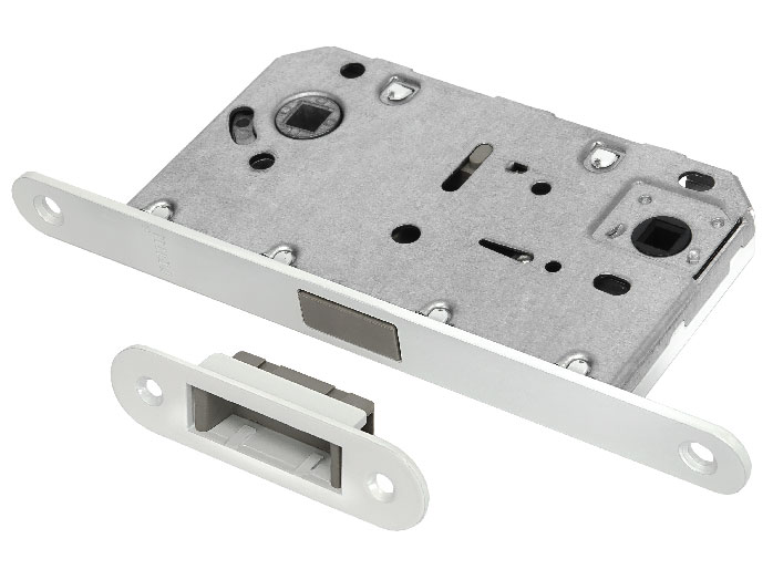 Замок сантехнический RENZ, магнитный, белый